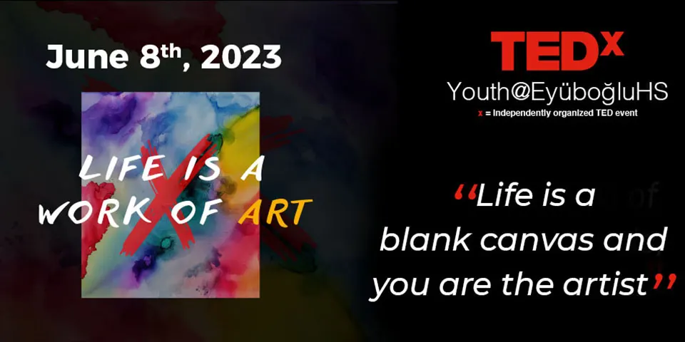 TEDxYouth@EyüboğluHS 2023 banner